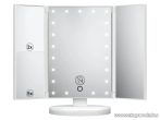   Livarno Home MKSLK 6 A2 WH Két oldalán behajtható és dönthető LED-es kozmetikai sminktükör 2 nagyítási fokozattal (2x és 5x), fehér