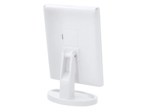 Cien BEAUTY (Livarno Home) CKLK 6 A3 WH Két oldalán behajtható és dönthető LED-es kozmetikai sminktükör 2 nagyítási fokozattal (2x és 5x), fehér