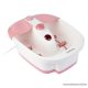 Medisana FS-90L Foot Spa lábfürdő, lábpezsgőfürdő, lábmasszírozó, 3 feltéttel, rózsaszín