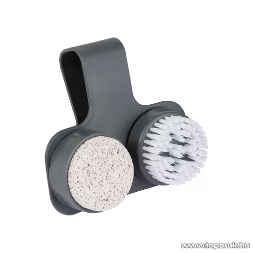 (SZÁLLÍTÁSI SÉRÜLT / K132448) Medisana FS-90L Foot Spa lábfürdő, lábpezsgőfürdő, lábmasszírozó, 3 feltéttel, szürke