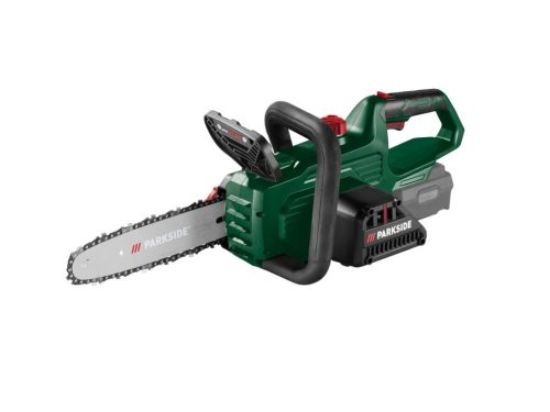 ParkSide PAKS 20-Li F5 SOLO Akkumulátoros láncfűrész, 20 V, 23 cm-es vezető (akku és töltő nélkül)