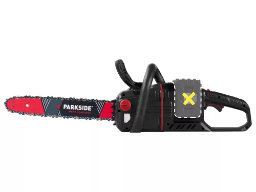 ParkSide Performance PPKSA 40-Li C3 SOLO Dupla akkumulátoros láncfűrész, 40V, 38 cm-es vezető (akku és töltő nélkül)