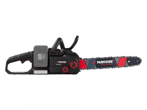 ParkSide Performance PPKSA 40-Li C3 SOLO Dupla akkumulátoros láncfűrész, 40V, 38 cm-es vezető (akku és töltő nélkül)