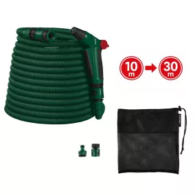 ParkSide GB-13285 zöld flexibilis kerti locsolótömlő 30 méteres hosszban