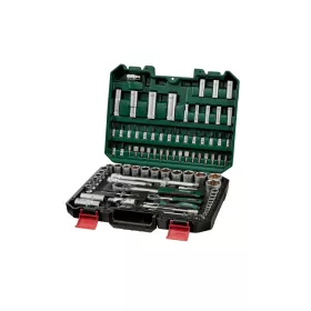   ParkSide Mixed Socket Set CR-V dugókulcs és bit készlet, racsnis krovakészlet kofferben, 94 részes