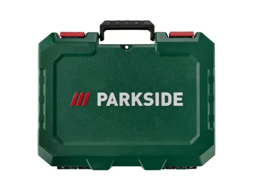 ParkSide Mixed Socket Set CR-V dugókulcs és bit készlet, racsnis krovakészlet kofferben, 94 részes
