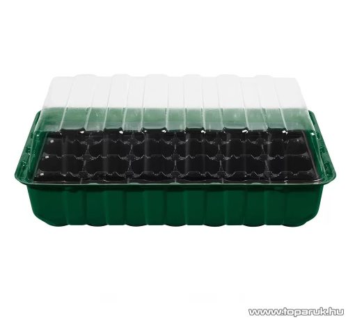ParkSide N7057 Palántázó készlet / mini melegágy átlátszó fedéllel, 4 x 24 db palánta részére, 36 x 22 x 12 cm