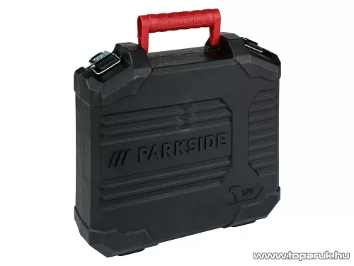 ParkSide PAAP 12 C3 SOLO X12V Akkumulátoros mini javító autó polírozó készlet kofferben, 12V (akku és töltő nélkül)