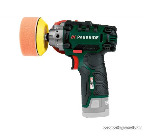 ParkSide PAAP 12 E5 SOLO X12V Akkumulátoros mini javító autó polírozó készlet kofferben, 12V (akku és töltő nélkül)