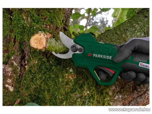 ParkSide PAAS 20-Li B1 2AH SETT Bypass Akkumulátoros kerti ágvágó olló, metszőolló + koffer, max. 28 mm ágvastagsághoz, X20V (akkuval és töltővel)