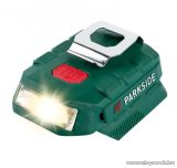 ParkSide PAA 20-Li B2 SOLO Akkus USB adapter LED lámpával