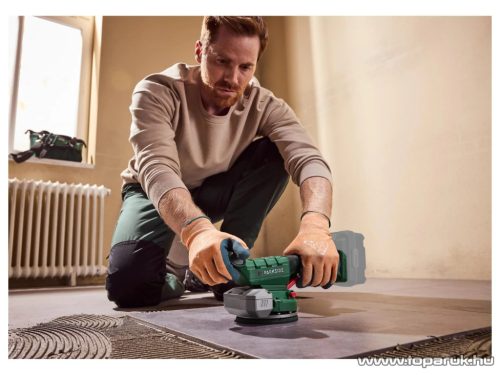 ParkSide PAFR 20-Li A1 SOLO Akkus tapadókorongos lapvibrátor csempézéshez, járólapokhoz, max. 35 kg teherbírásig