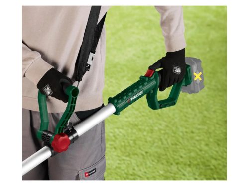 (SZÁLLÍTÁSI SÉRÜLT / K858057) ParkSide PAHE 20-Li E5 SOLO Akkumulátoros teleszkópos magassági ágvágó fűrész, láncfűrész, 20V (akku és töltő nélkül)