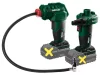 Parkside 20V akkumulátoros légszivattyú és kompresszor gép 10 részes adapter készlettel