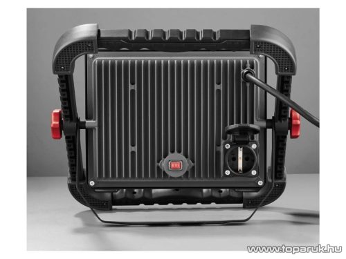 ParkSide Performance PALS 100 A1 Kültéri elektromos LED-es reflektor, fényvető, munkalámpa + beépített hálózati aljzat, 2500 W / 6500 K / 10000 lumen (IP54)