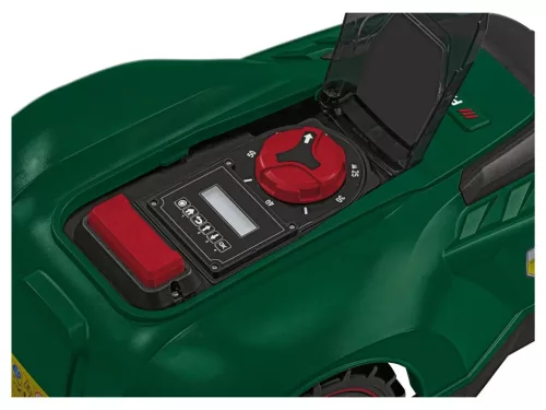ParkSide PAMR 500 A1 Akkumulátoros automata robot fűnyíró, 18 cm, 20V 2Ah, 45 perc  / 500 m2