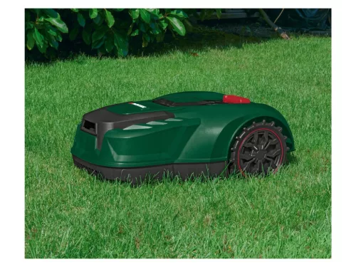 ParkSide PAMR 500 A1 Akkumulátoros automata robot fűnyíró, 18 cm, 20V 2Ah, 45 perc  / 500 m2