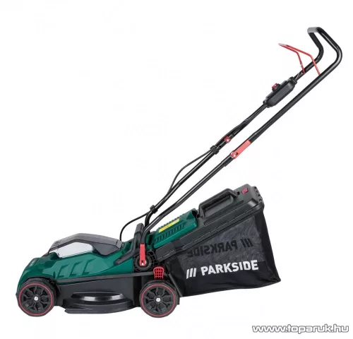 (BONTOTT / K448381) ParkSide PARM 20-Li A1 SOLO Akkus fűnyíró 32 literes fűgyűjtő, akkumulátor és töltő nélkül, 20 V