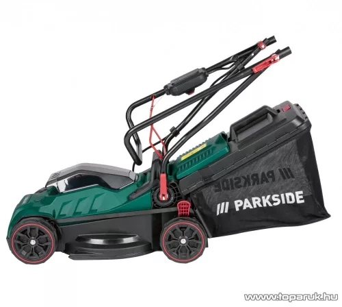 (BONTOTT / K448381) ParkSide PARM 20-Li A1 SOLO Akkus fűnyíró 32 literes fűgyűjtő, akkumulátor és töltő nélkül, 20 V