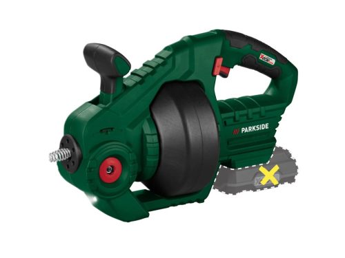 ParkSide PARRW 20-Li A1 20V akkumulátoros csőtisztító gép spirállal