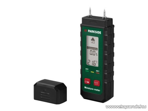 ParkSide PBHM A1 Digitális nedvességmérő, LCD kijelzős anyagnedvesség mérő