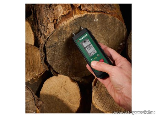 ParkSide PBHM A1 Digitális nedvességmérő, LCD kijelzős anyagnedvesség mérő