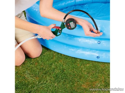 ParkSide PDLD 10 B2 Univerzális sűrített levegős digitális kerékfújó abroncs fujtató pisztoly készlet + 10 m sűrített levegős spiráltömlő