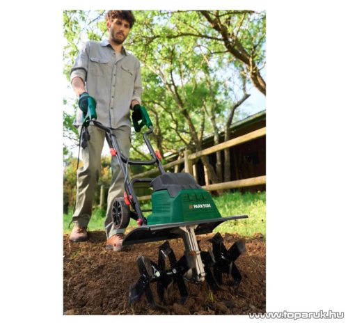 (SELEJT / 682192) ParkSide PEBH 1500 B2 Elektromos rotációs kapa (rotakapa, kapálógép), 6 kapataggal, 1500W