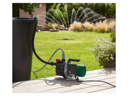 ParkSide PEGP 1100 B2 kerti szivattyú 4 m tömlővel, szűrőkosárral és visszafolyásgátlóval, 1100W (tiszta vízre)