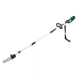 Hosszú nyelű elektromos sövényvágó 50 cm-es lézerrel vágott acél késsel magas sövényekhez