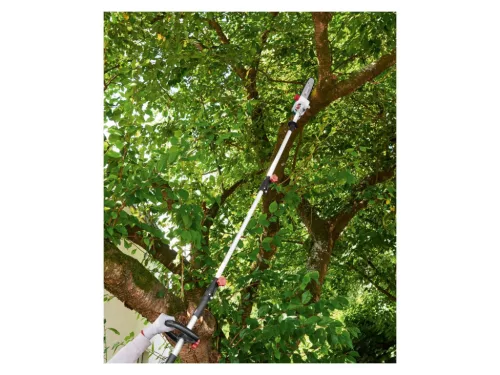 ParkSide PEKG 2 B2 2 az 1-ben hosszú teleszkópos nyelű elektromos magassági sövényvágó / sövénynyíró, ágvágó fűrész, 800 W (50 cm vágóhosszúság)
