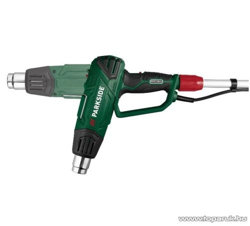 (SELEJT / 453068) ParkSide PELHLG 2000 A1 Hosszú szárú hőlégfúvó és gyomirtó, tartozékokkal, 2000 W