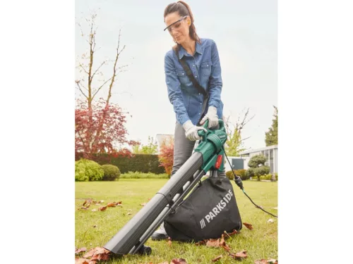 ParkSide PELSB 2600 A1 3 az 1-ben elektromos, szabályozható fordulatú lombszívó, lombfúvó, 2600 W, 34 literes gyűjtőzsákkal
