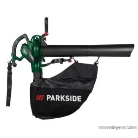 ParkSide PELSB 3000 A1 Elektromos, szabályozható fordulatú lombszívó, lombfúvó, 3000 W, 55 literes gyűjtőzsákkal