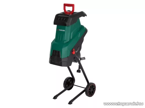 ParkSide PEMH 2400 C3 Csendes száraprító, késes aprító gyűjtőzsákkal, 2400 W Turbo Power motorral