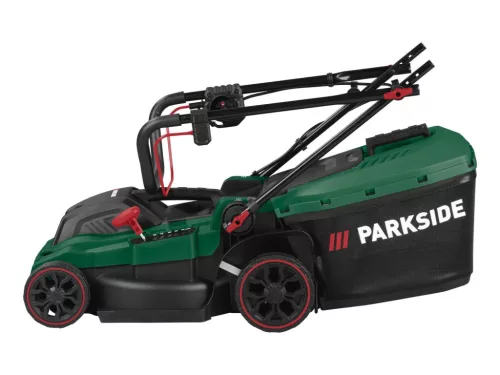 6 fokozatú központi vágásmagasság állítású ParkSide elektromos fűnyíró