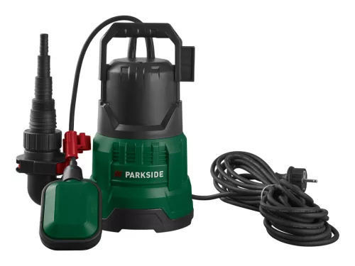 Parkside PETPK 400 B2 CLEAN WATER Kerti búvárszivattyú úszókapcsolóval, 10.000 l/h, 400 W (tiszta vízre)