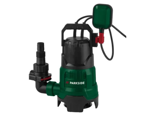 Parkside PETPS 400 B2 Dirty Water Kerti búvárszivattyú úszókapcsolóval, 9.000 l/h, 400 W (szennyezett vízre)