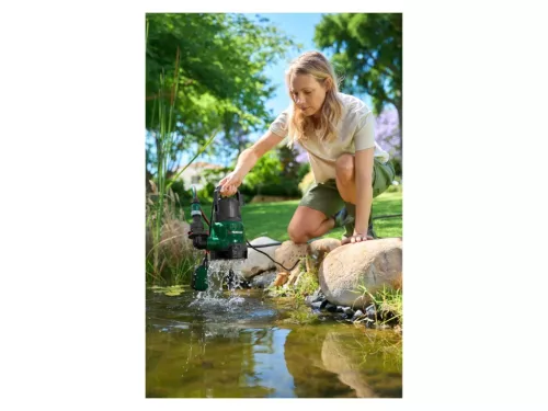 Parkside PETPS 400 B2 Dirty Water Kerti búvárszivattyú úszókapcsolóval, 9.000 l/h, 400 W (szennyezett vízre)
