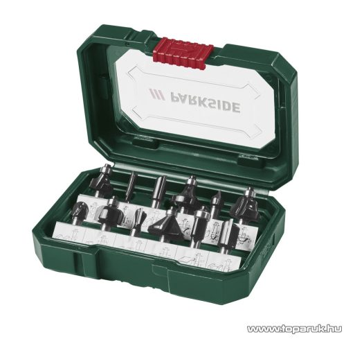 ParkSide PFB 12 A1 Marószár készlet, 12 részes maróbit + tároló