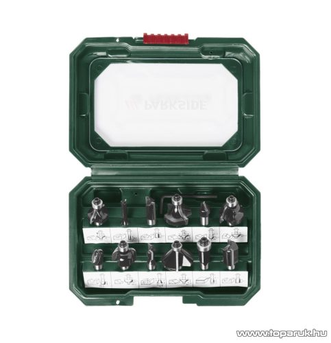 ParkSide PFB 12 A1 Marószár készlet, 12 részes maróbit + tároló