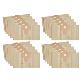   ParkSide PFT 20 A1 XXL SZETT Gyári papír porzsák 12 / 20 literes száraz nedves porszívókhoz, 20 db / csomag