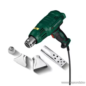   ParkSide PHLG 2000 G5 GRILL Forrólégfúvó, hőlégfúvó, tartozékokkal, 2000 W