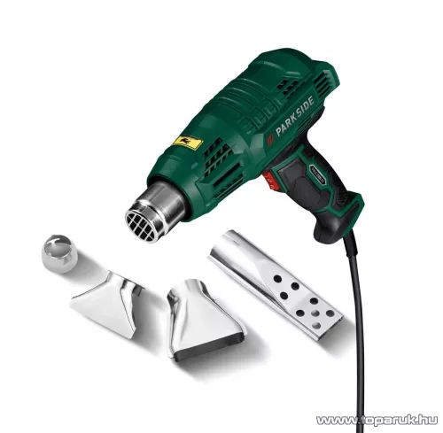 ParkSide PHLG 2000 G5 GRILL Forrólégfúvó, hőlégfúvó, tartozékokkal, 2000 W