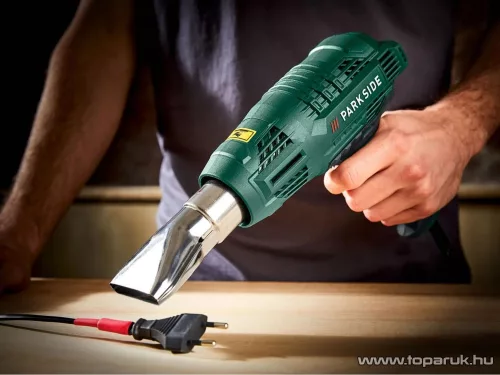 ParkSide PHLG 2000 G5 GRILL Forrólégfúvó, hőlégfúvó, tartozékokkal, 2000 W