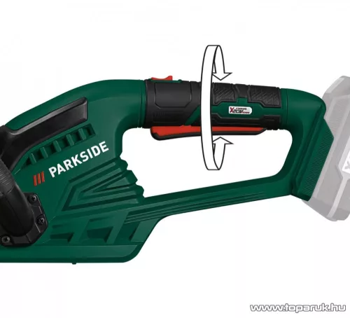 (SELEJT / K168248) ParkSide PHSA 20-Li C3 SOLO Vezeték nélküli, akkumulátoros sövényvágó, sövénynyíró, 58 cm vágóhosszúság (akku és töltő nélkül)