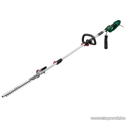 (BONTOTT / 485156) ParkSide PEHSL 710 A1 Hosszú teleszkópos nyelű elektromos magassági sövényvágó / sövénynyíró, 710W (41 cm vágóhosszúság)