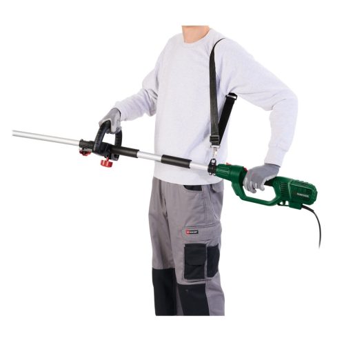 Sövényvágó szett vállhevederrel védőszemüveggel és penge védőtokkal