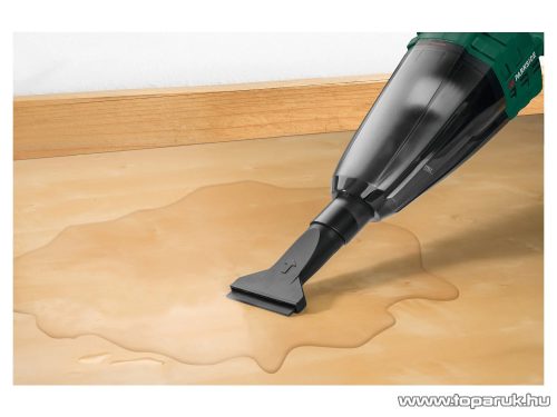 ParkSide PHSSA 20-Li D2 SOLO X20V akkus vezeték nélküli kézi száraz nedves porszívó padlófejjel, akkumulátor és töltő nélkül