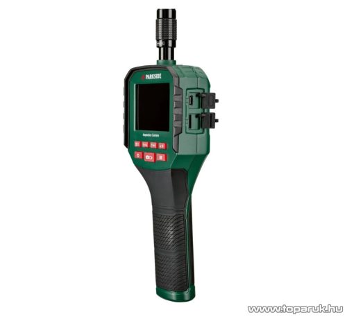 ParkSide PKI 2.8 C4 Endoszkóp ellenőrző kamera / vizsgálókamera TFT LCD kijelzővel, 6 fokozatú zoom funkcióval (640 x 480 pixel) + hordtáska